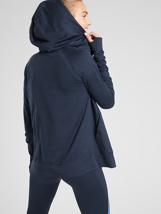 2 of 8 showing, with the color Navy of product Uptempo Hoodie