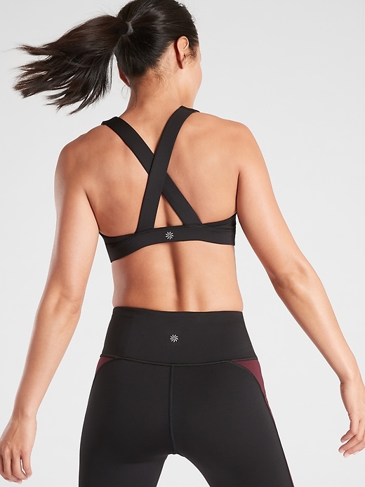 Image number 2 showing, Crunch Colorblock Bra in SuperSonic