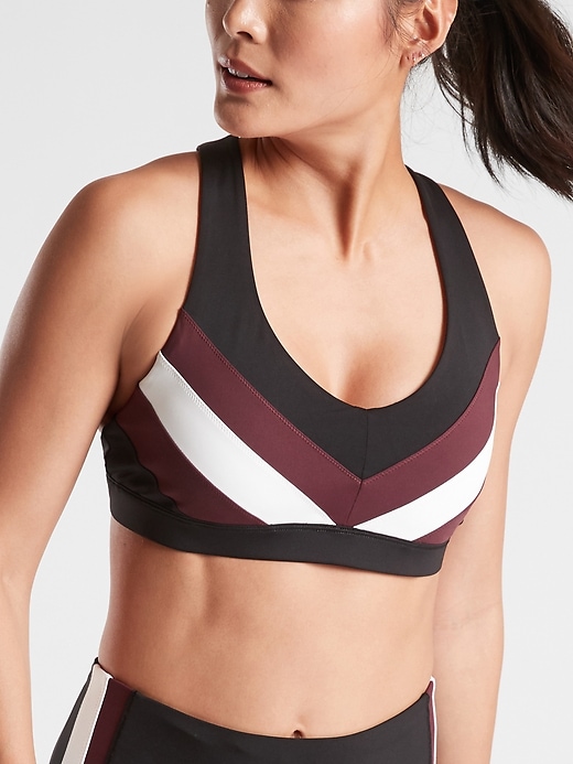 Image number 5 showing, Crunch Colorblock Bra in SuperSonic