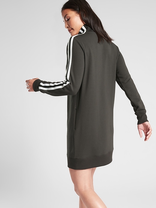 Image number 2 showing, Circa Track Sweatshirt Dress 2.0
