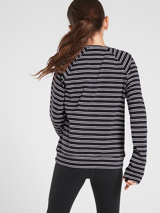 Image number 2 showing, Athleta Girl Home Stretch Stripe Top