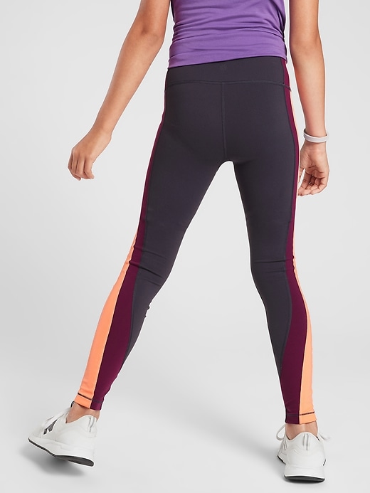 2 of 8 showing, with the color Spring Night of product Athleta Girl Rule The Sidelines Tight