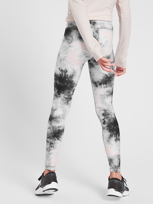 View large product image 2 of 3. Athleta Girl Printed Chit Chat Tight