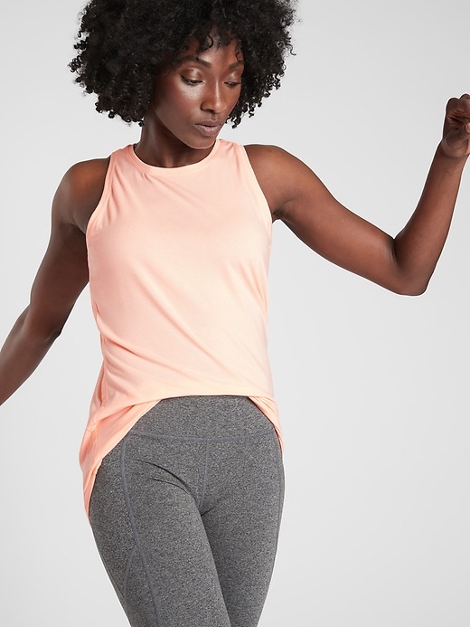 1 of 8 showing, with the color Beach Peach of product Essence Vital Tank