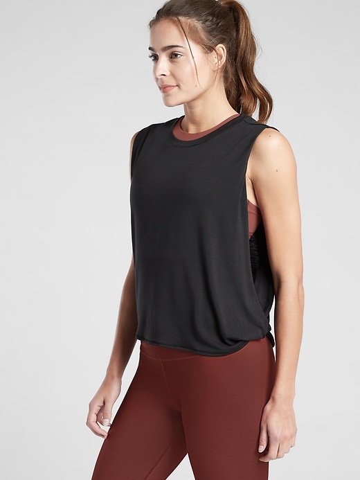 Image number 3 showing, Cloudlight Relaxed Muscle Tank