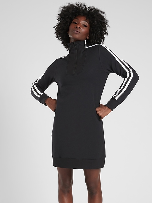 Image number 4 showing, Circa Track Sweatshirt Dress 2.0