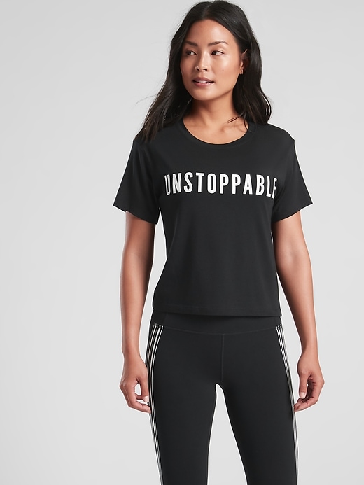 View large product image 1 of 3. Unstoppable Tee