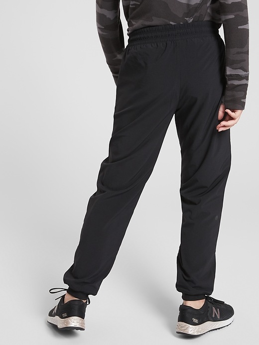 2 of 8 showing, with the color Black of product Athleta Girl Cool Down Jogger