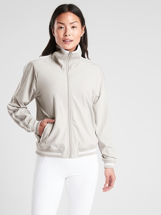 Image number 1 showing, Sprint Track Jacket in Featherweight Stretch™