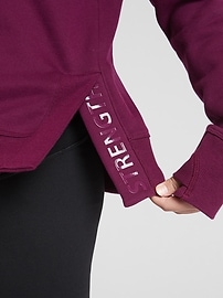 View large product image 3 of 3. Athleta Girl Inner Strength Funnel Neck