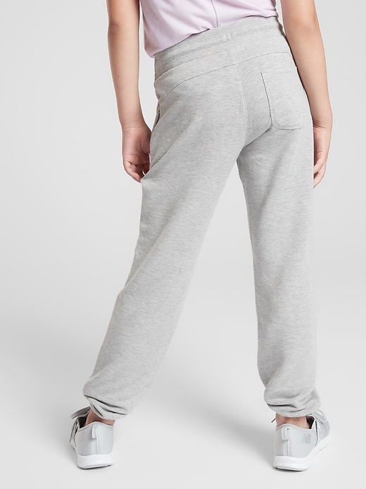 2 of 8 showing, with the color Grey Heather of product Athleta Girl Takin' It Easy Jogger