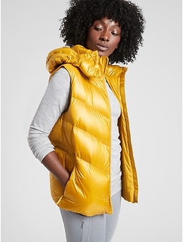 Athleta down vest online