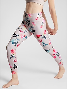 Painted Flower Elation 7/8 Tight in Powervita, Athleta