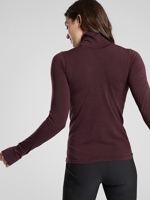 View large product image 2 of 3. Foresthill Ascent Seamless Turtleneck