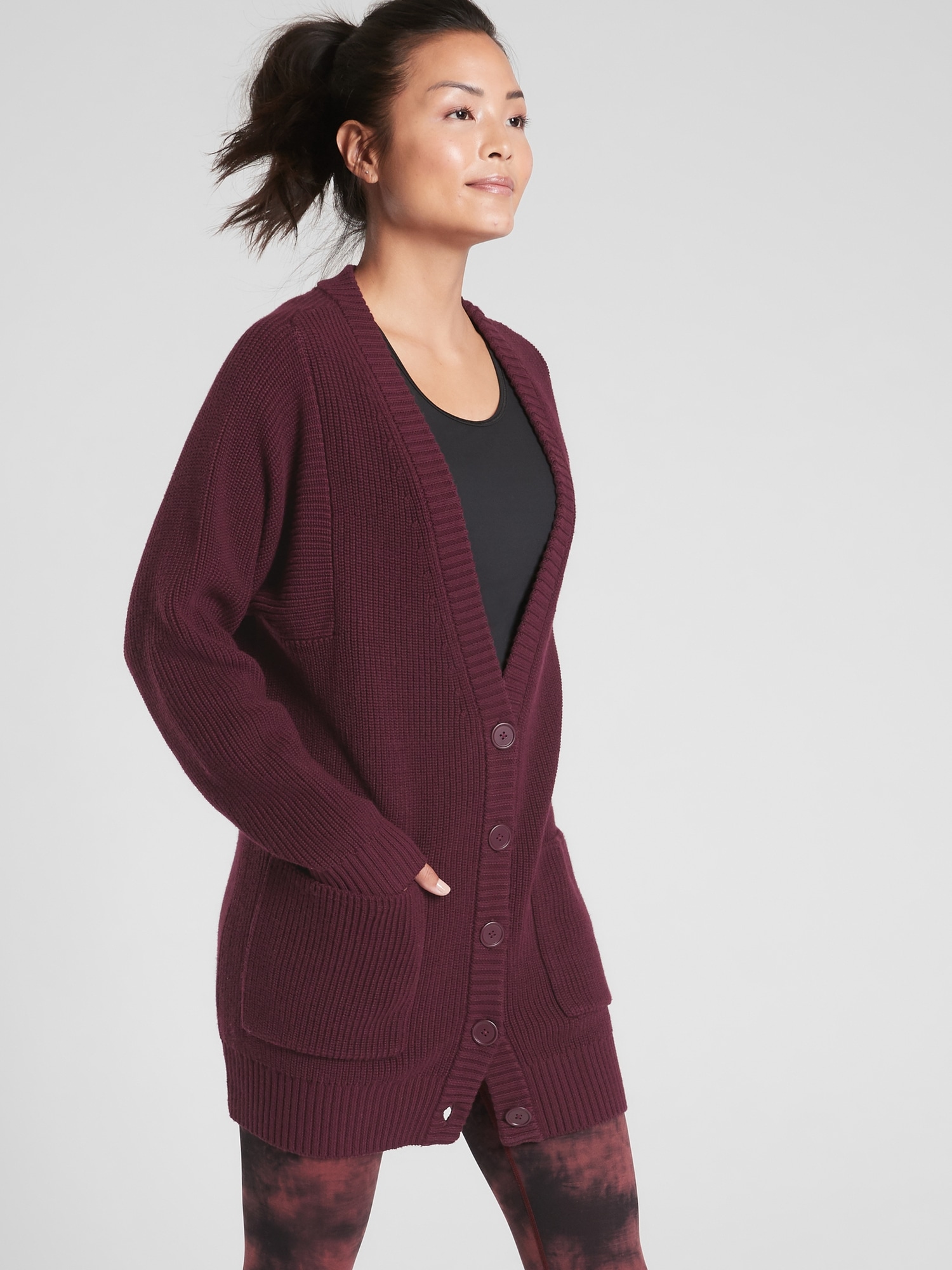 Athleta 2025 long cardigan