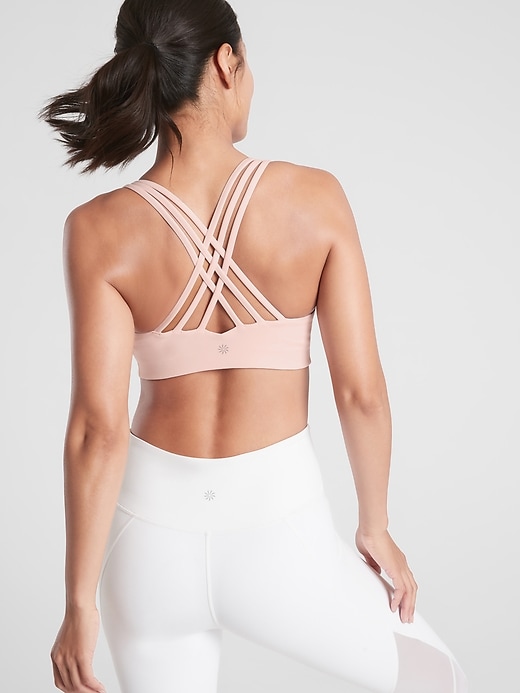Athleta Hyper Focused Bra White Size XS - $17 (65% Off Retail) - From Rylie
