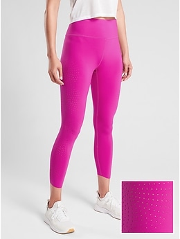 Athleta Black Velocity Laser Cut Capri Leggings Size XS petite - $28 (71%  Off Retail) - From Alyssa