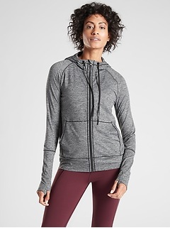 athleta zip up hoodie