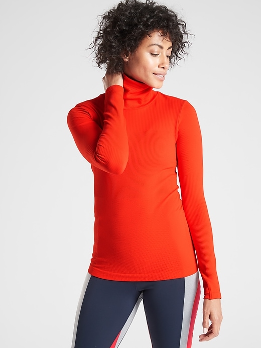 Image number 1 showing, Flurry Base Layer Turtleneck