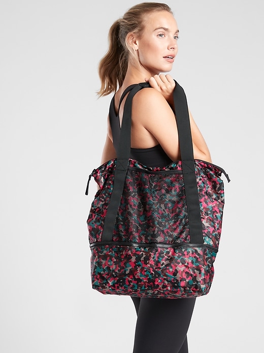 Image number 2 showing, Camo Packable Tote
