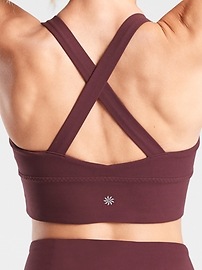 View large product image 3 of 3. Actualize Longline Bra A&#45C