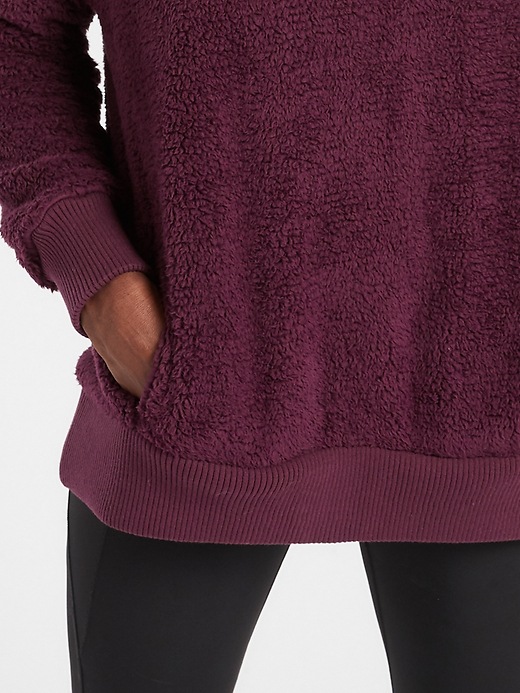 Athleta talus 2024 sherpa half zip