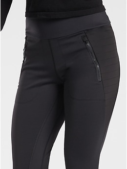 Athleta Peak Hybrid Fleece Tight - ShopStyle Pants
