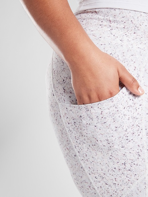 Womens GYMSHARK FLEUR TEXTURE LEGGINGS - DUSKY PINK MARL Size S Small