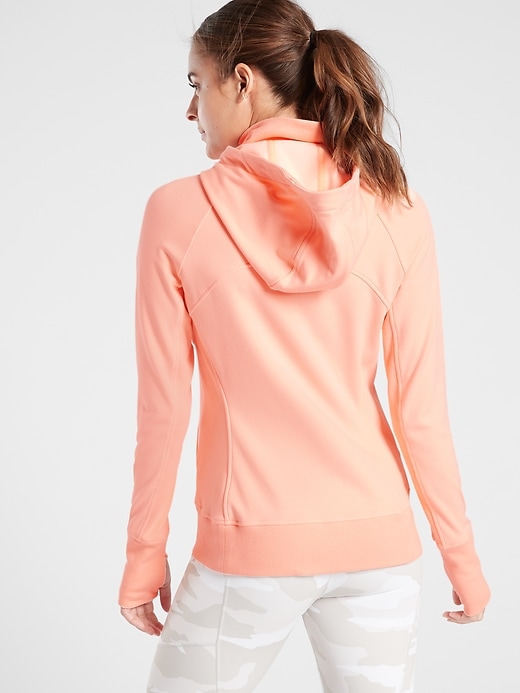 2 of 8 showing, with the color Beach Peach of product Triumph Hoodie
