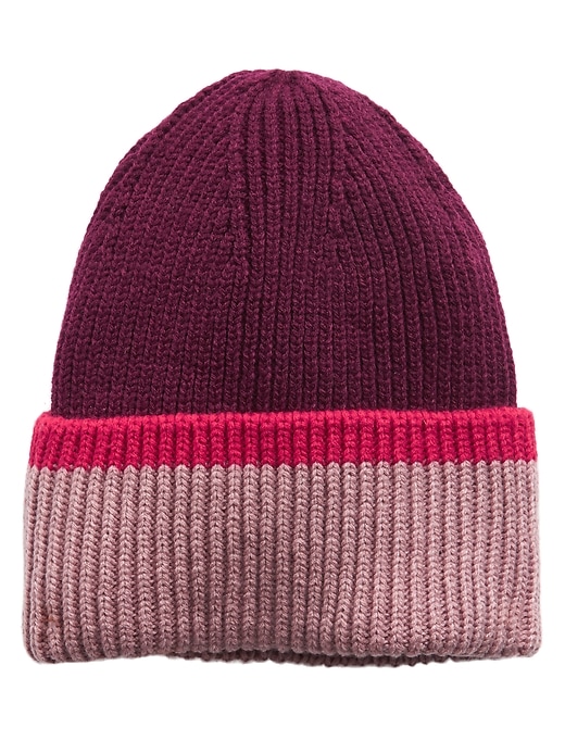 View large product image 1 of 2. Calgary Colorblock Beanie