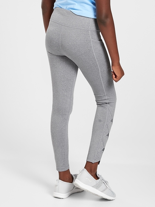 2 of 8 showing, with the color Cobblestone Grey Heather of product Athleta Girl Fold You So Tight
