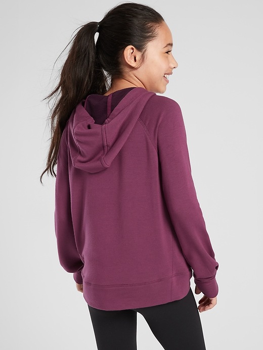 View large product image 2 of 3. Athleta Girl In Your Element Hoodie