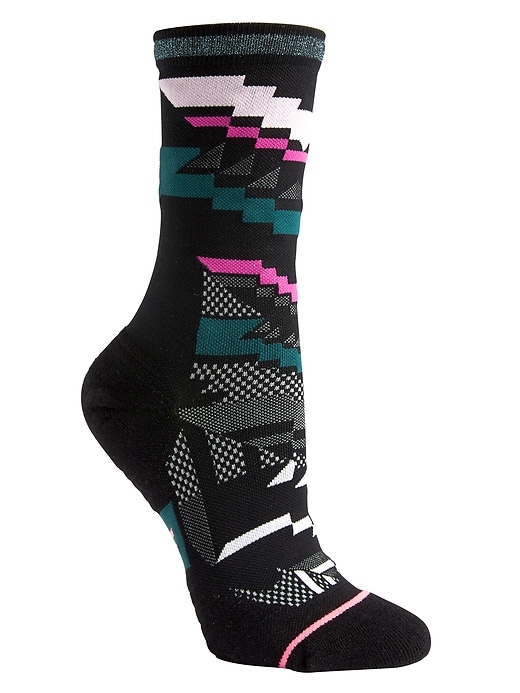 2 of 8 showing, with the color Multi of product Athleta Girl Performance Sock Gift Box Set by Stance®