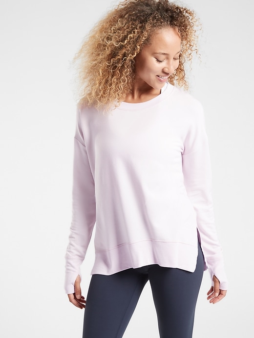 Coaster Luxe Sweatshirt | Athleta