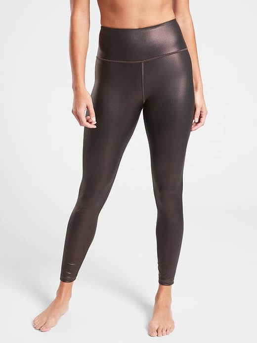 Image number 1 showing, Elation Ultra High Rise Shimmer Tight In Powervita&#153