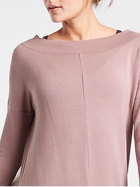 View large product image 3 of 3. Studio Barre Sweatshirt Dress 2.0