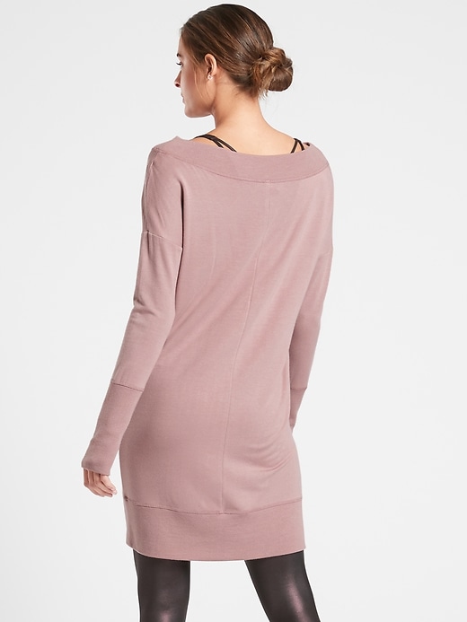 View large product image 2 of 3. Studio Barre Sweatshirt Dress 2.0