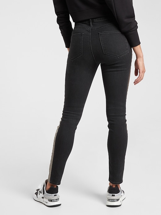Image number 2 showing, Sculptek Ultra Skinny Metallic Jean