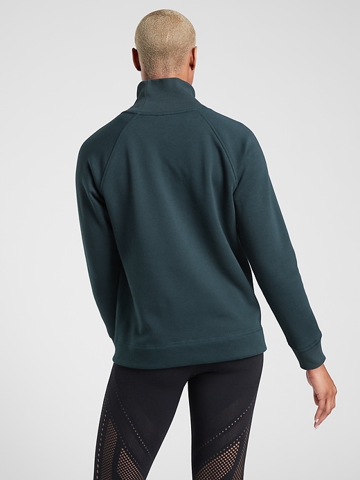 Image number 2 showing, Cozy Karma Side Zip Funnel Neck