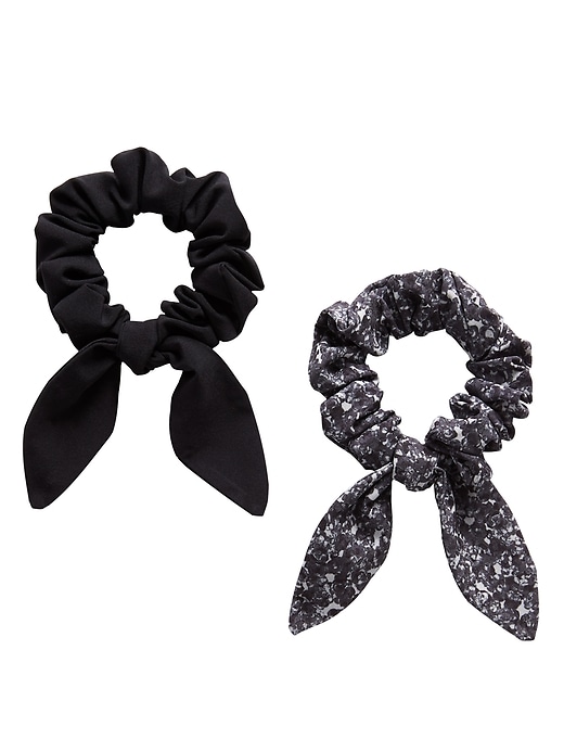 View large product image 1 of 2. Bow Scrunchie 2-Pack