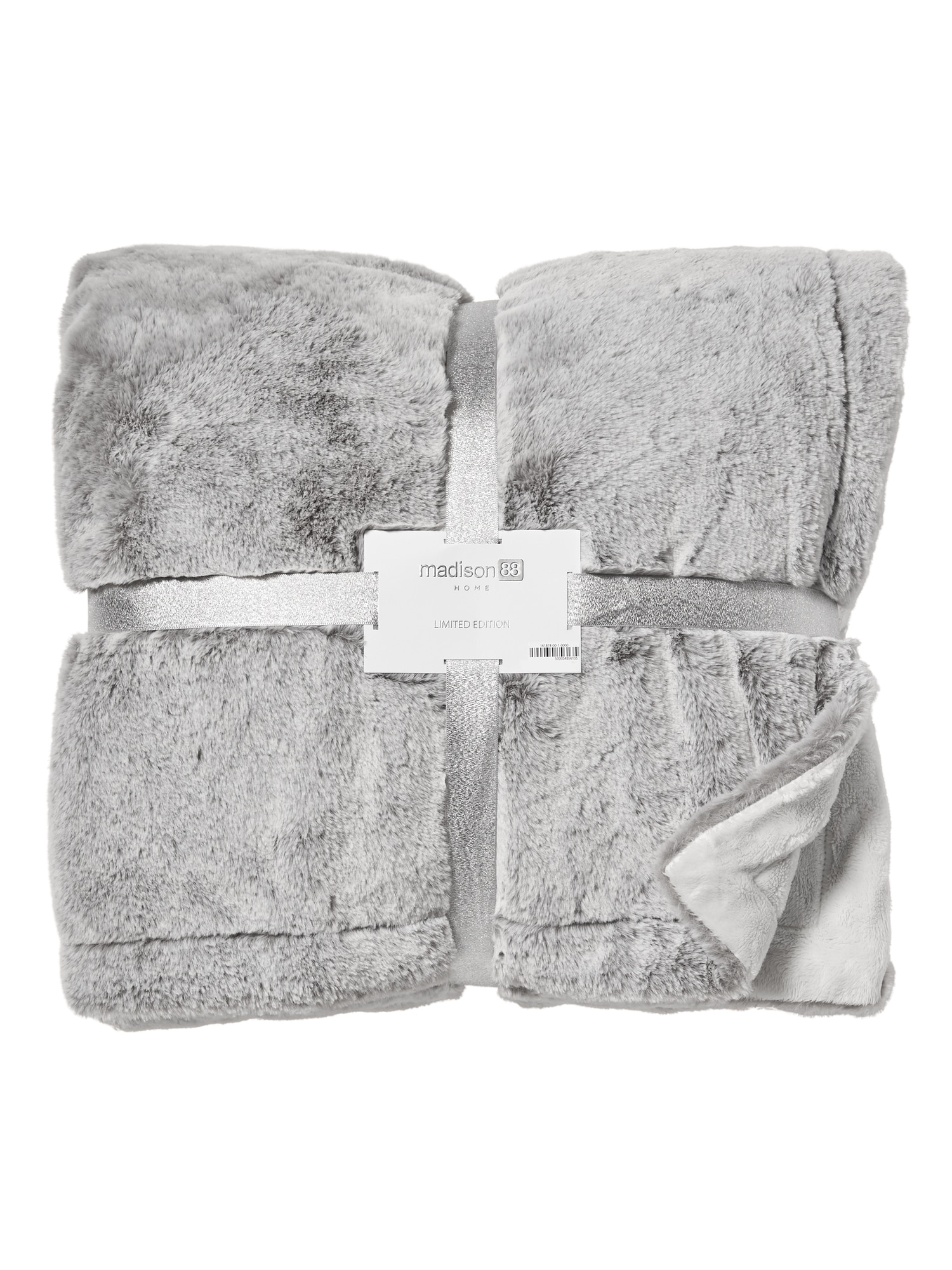 White faux discount fur throw sainsbury's