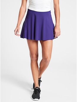 ATHLETA S Women's Ace Mesh Tennis Skort Small Lazurite Blue (Purple)