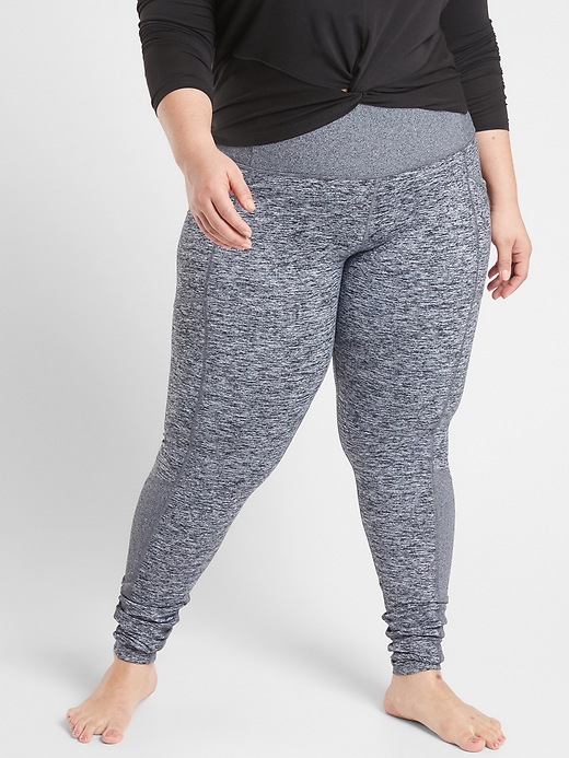 1 of 8 showing, with the color Black of product Exhale Stash Pocket Heel Tight in SoftLuxe