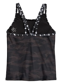 athleta tie dye tankini