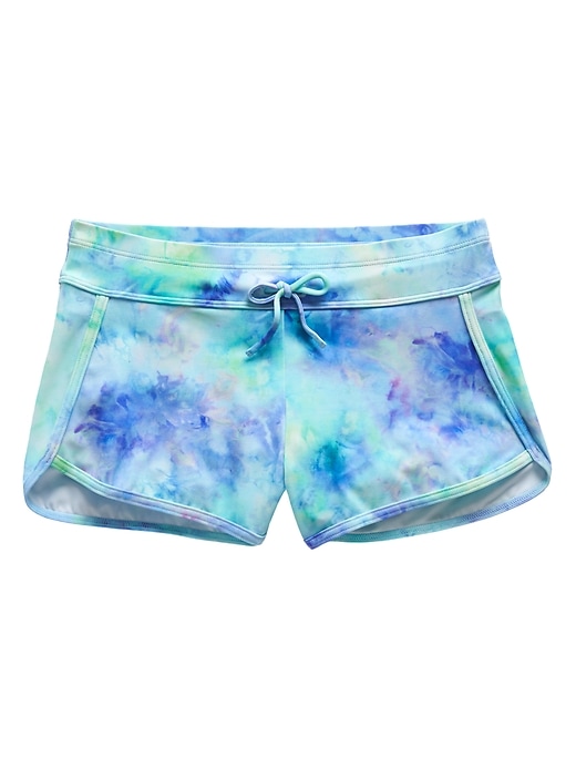 1 of 8 showing, with the color Ice Dye Cool of product Athleta Girl Cannonball Short