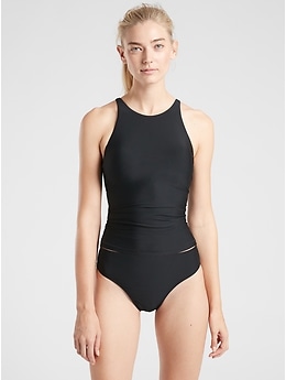 Details about   ATHLETA 405896 GOLD COAST HIGH NECK TANKINI TOP SWIMSUIT $84.00 NWT L 38 B/C