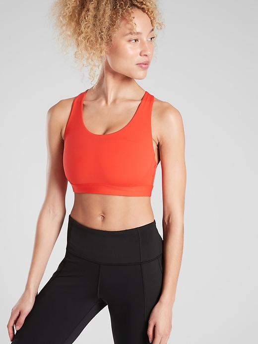 1 of 8 showing, with the color Vermillion of product Ultimate Bra D-DD+