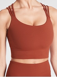 View large product image 3 of 3. Hyper Focused Longline Bra D&#45DD
