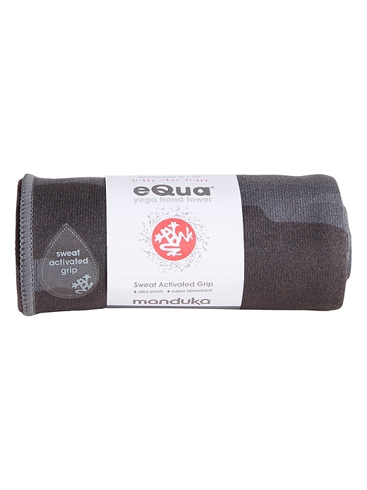 View large product image 1 of 2. eQua Hand Yoga Towel by Manduka&#174