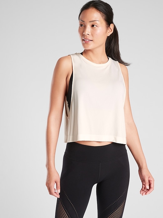 Athleta Mineral Wash Crop Tank. 1